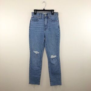 Madewell the perfect vintage jean size 24 distressed